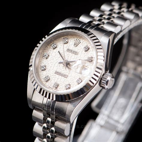 rolex oyster perpetual datejust 69174|rolex 69173 diamond bezel.